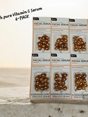 🍊VITAMIN C BRIGHTENING CONCENTRATED FACIAL SERUM 6-PACK